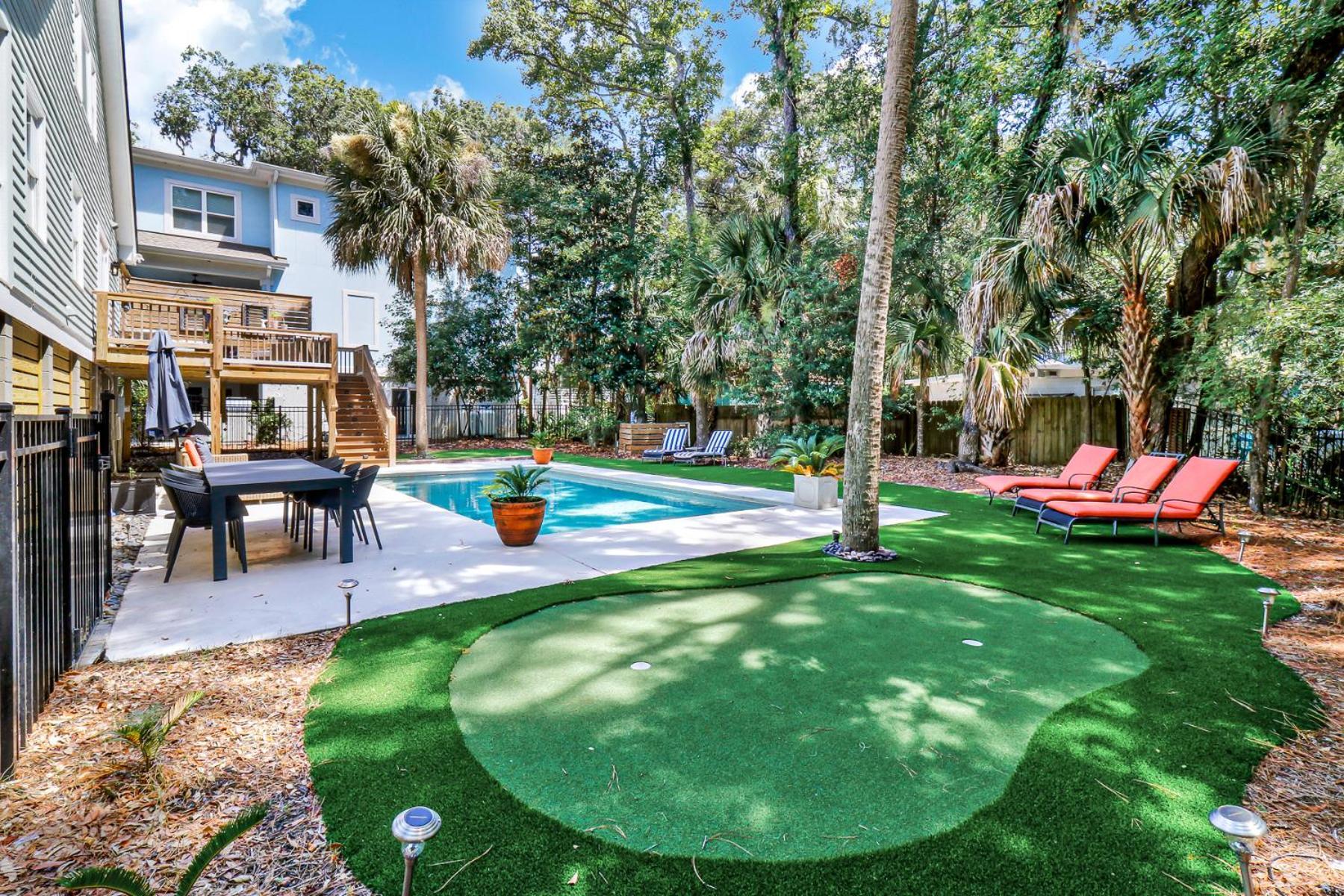 9 Flamingo Street Villa Pulau Hilton Head Luaran gambar