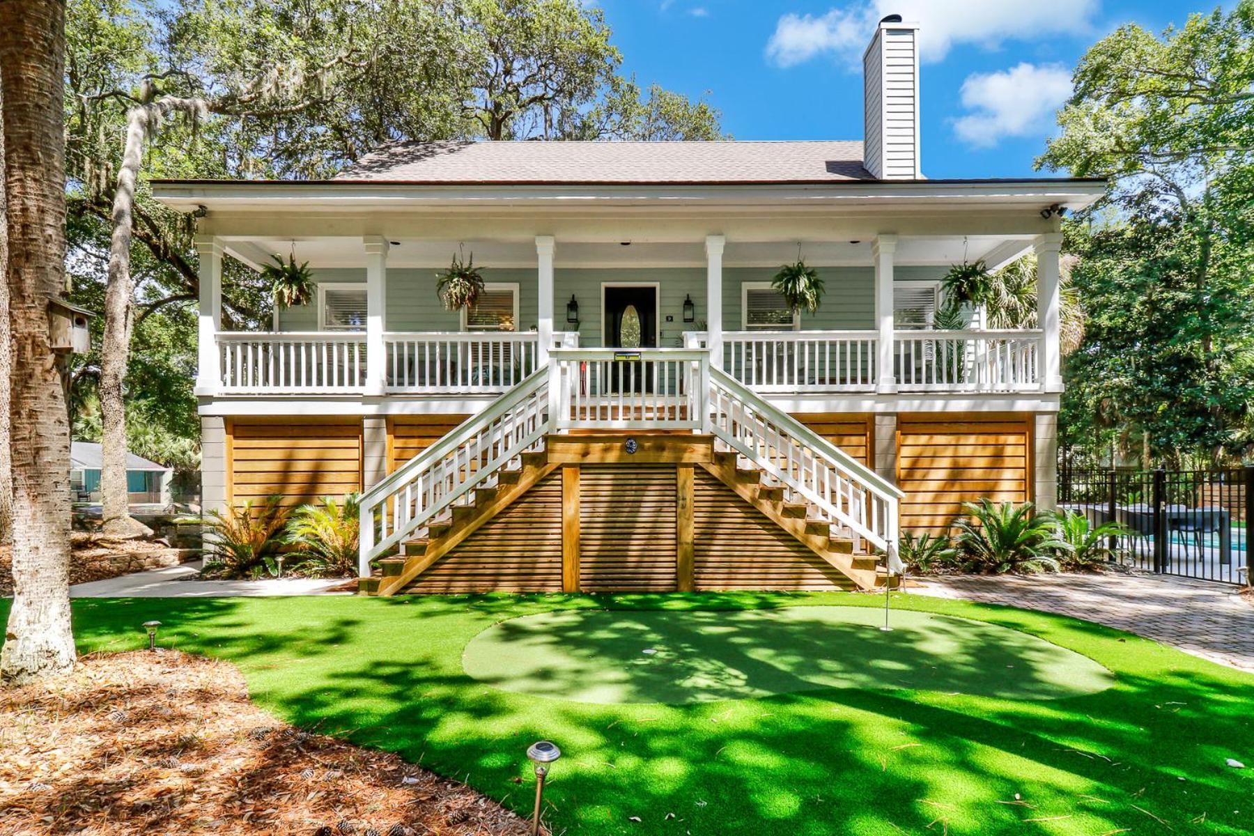 9 Flamingo Street Villa Pulau Hilton Head Luaran gambar