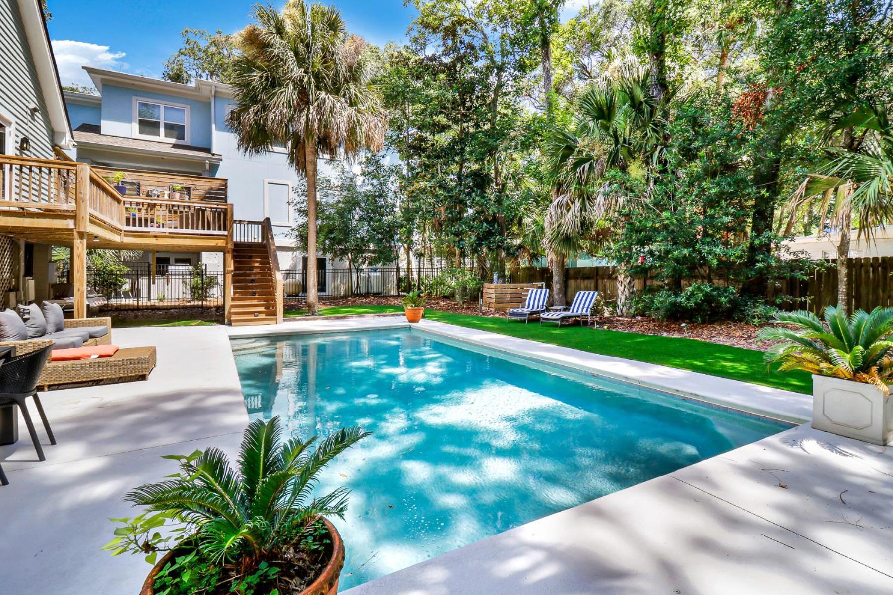 9 Flamingo Street Villa Pulau Hilton Head Luaran gambar