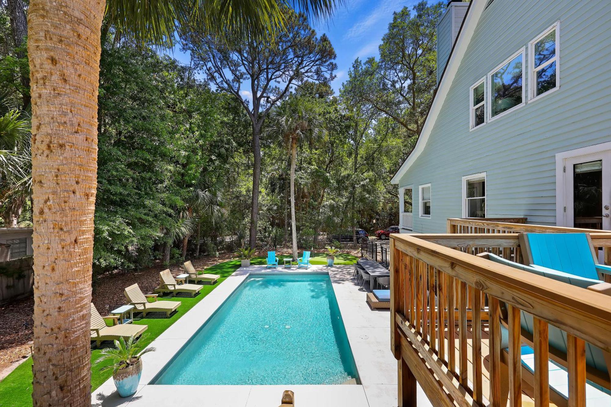 9 Flamingo Street Villa Pulau Hilton Head Luaran gambar