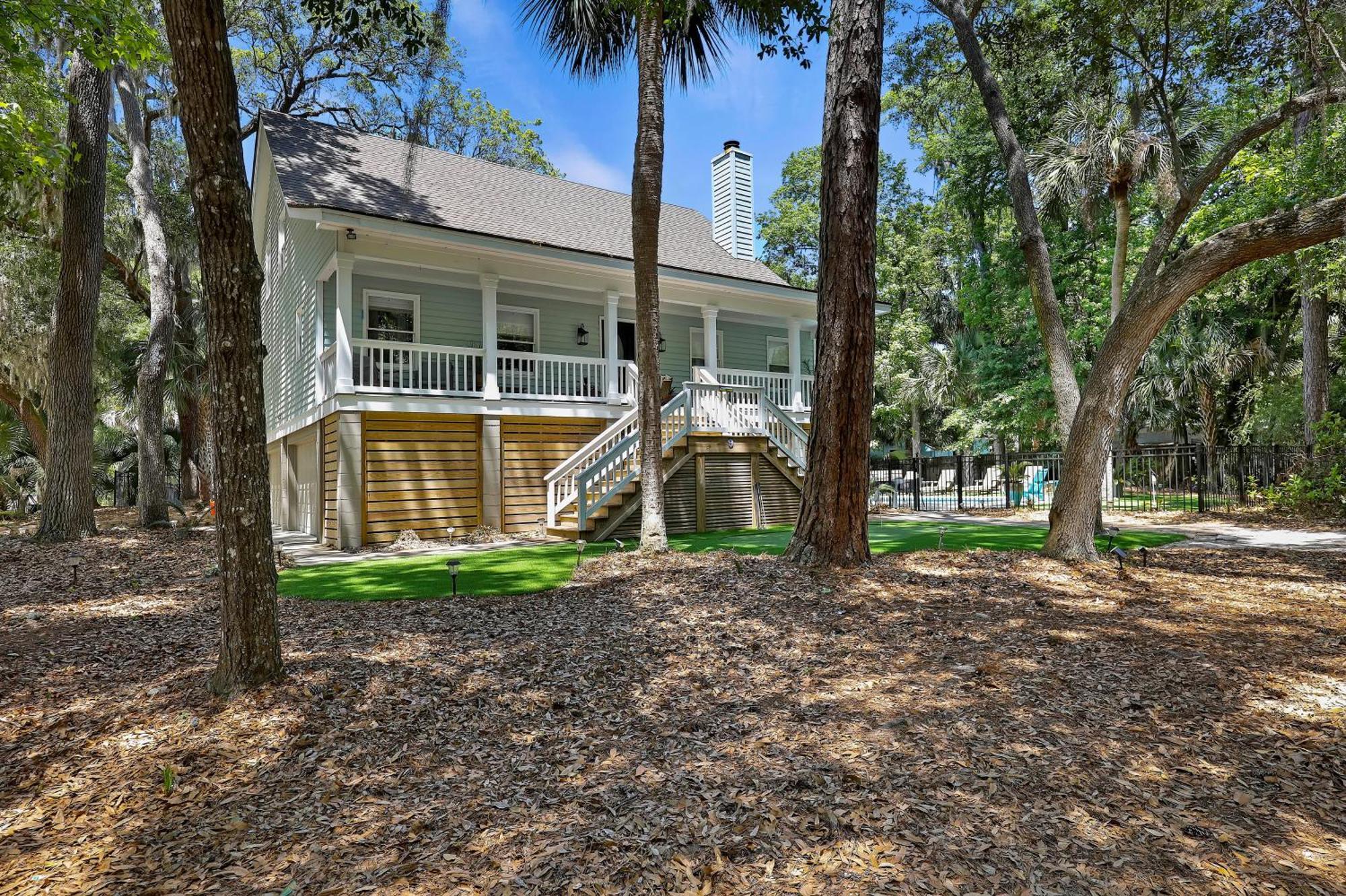 9 Flamingo Street Villa Pulau Hilton Head Luaran gambar