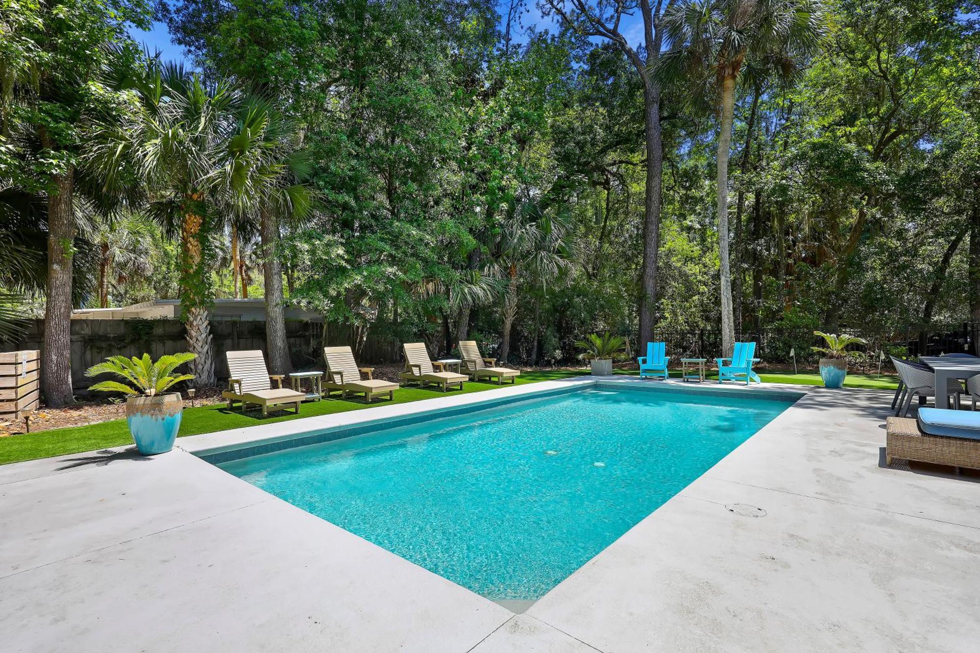 9 Flamingo Street Villa Pulau Hilton Head Luaran gambar