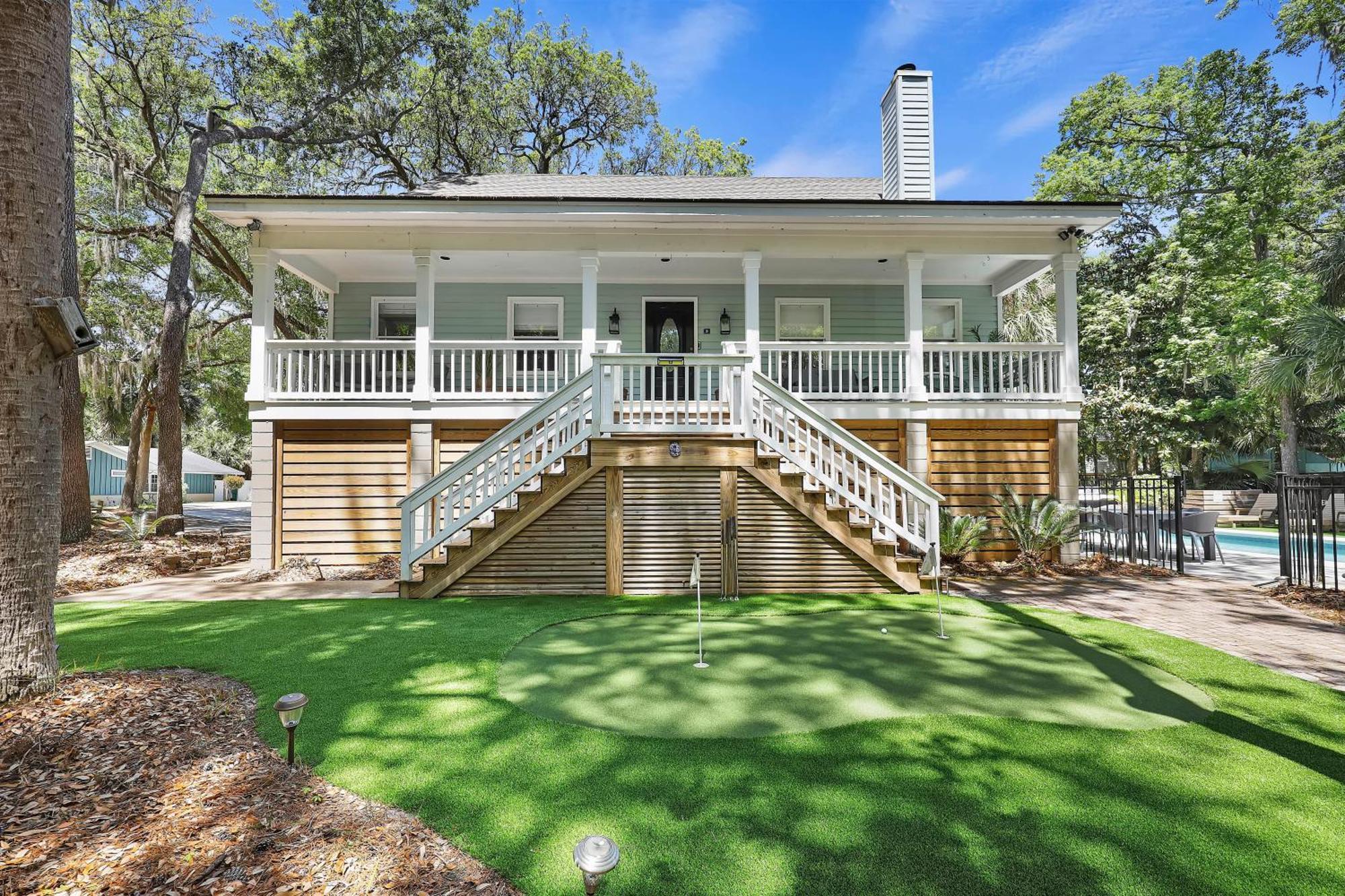 9 Flamingo Street Villa Pulau Hilton Head Luaran gambar