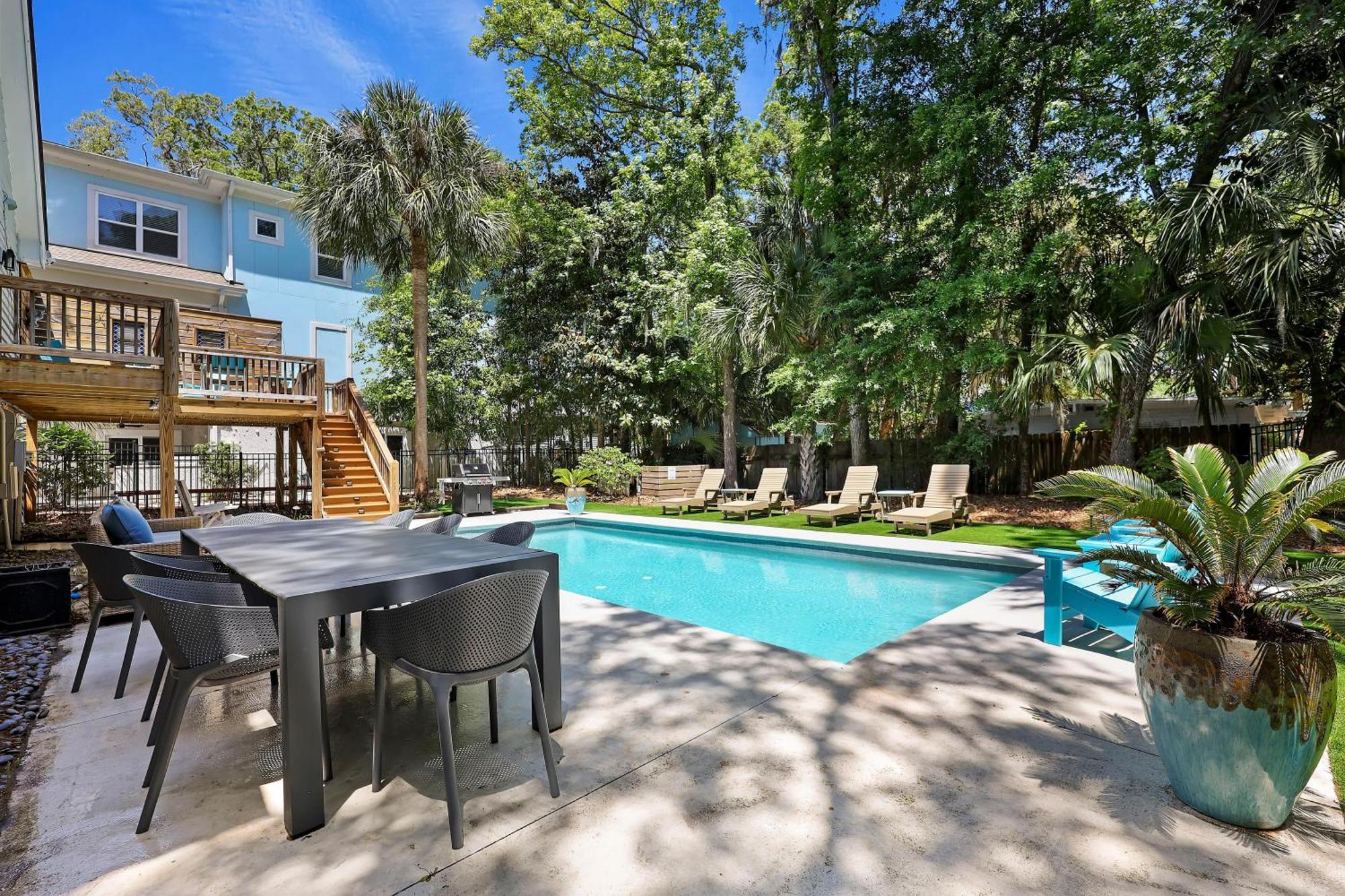 9 Flamingo Street Villa Pulau Hilton Head Luaran gambar